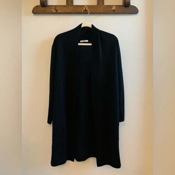 MM Lafleur Open Front Black Cardigan - Picture 1 of 4
